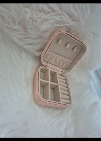 Beyaz Makyaj ve Takı Organizer Kutusu - Görsel 3