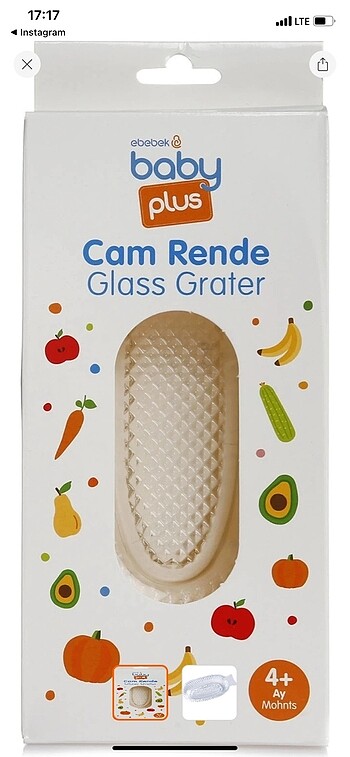 Diğer Cam rende baby plus