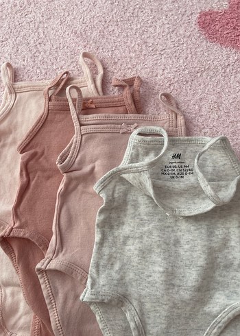 H&M H&M kız bebek askılı atlet