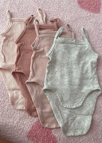H&M kız bebek askılı atlet