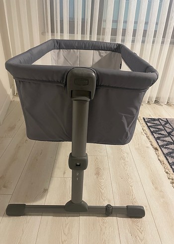 Chicco Chicco Gri Anne Yanı Bebek Beşiği