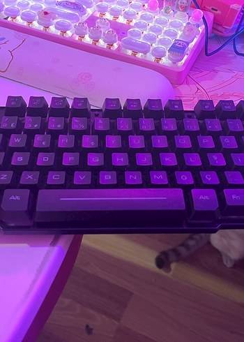 Renkli Işıklı Mekanik Klavye - Görsel 5