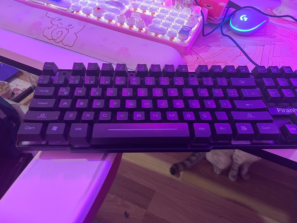 Renkli Işıklı Mekanik Klavye - Görsel 5