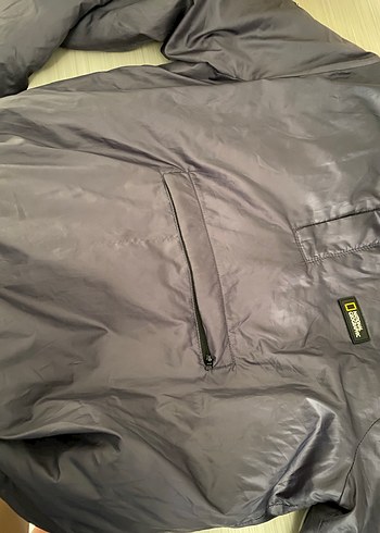 Mor National Geographic kanguru yağmurluk - Görsel 2