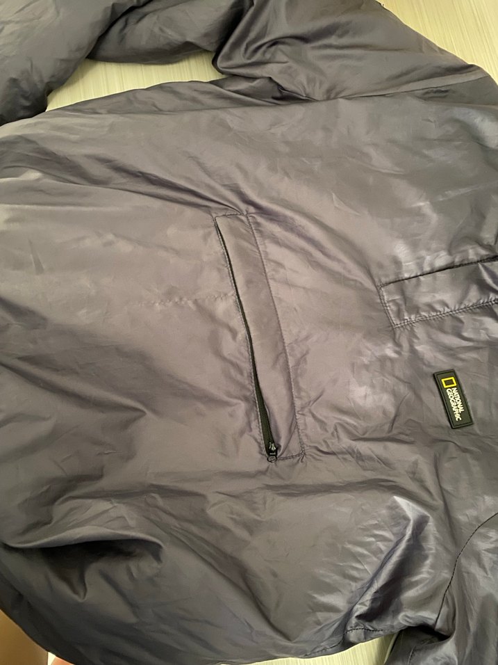 Mor National Geographic kanguru yağmurluk - Görsel 2