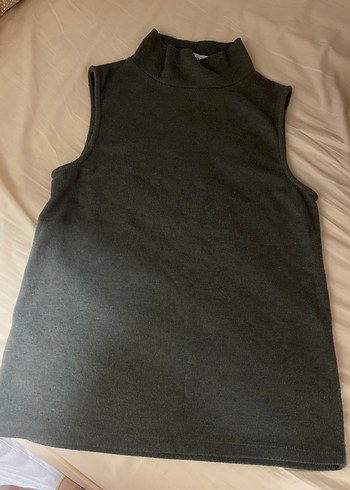 Haki havlu kumaş triko - Görsel 2