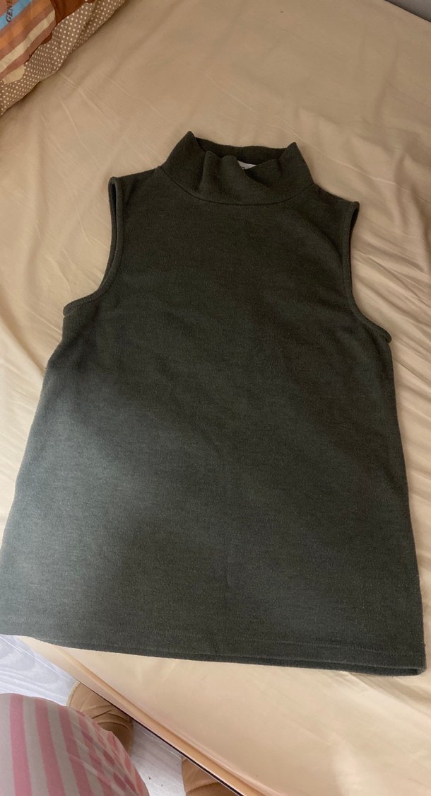 Haki havlu kumaş triko - Görsel 2