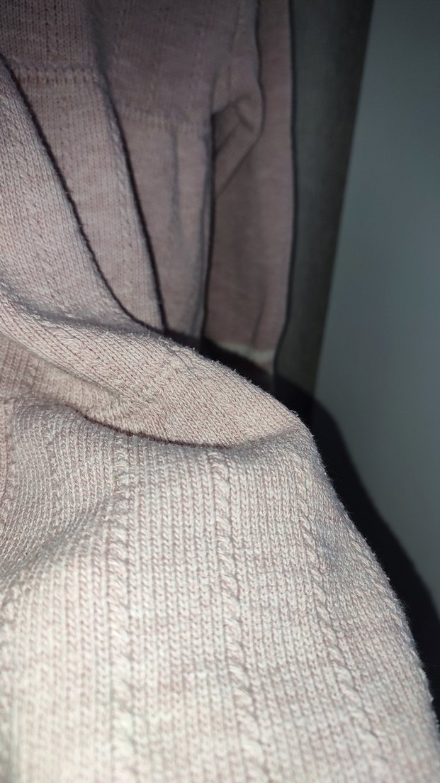 Pembe Triko Kız Çocuk Elbise - Görsel 4