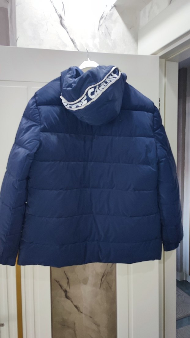 Erkek Lacivert Fermuarlı Streetwear Mont - Görsel 2