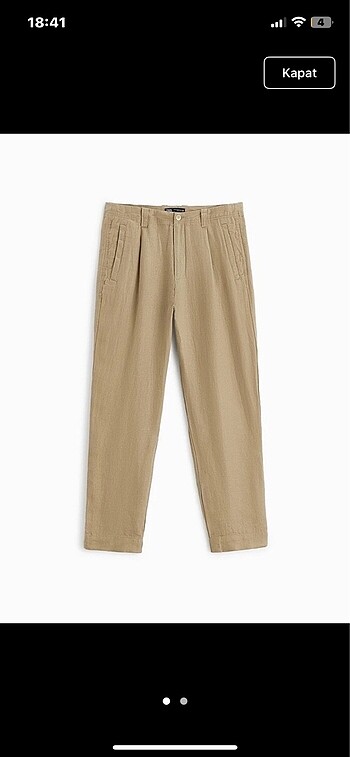 Zara Erkek pantolon