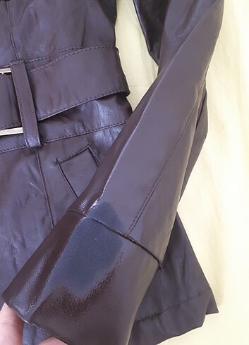 Deri mont kürklü  - Görsel 6