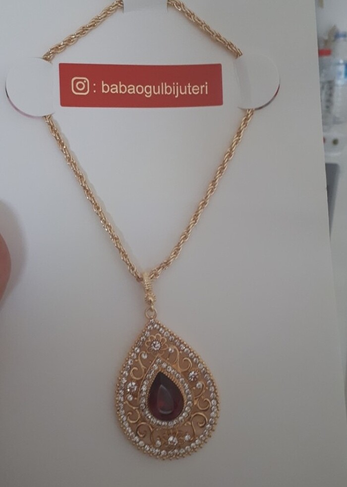 Uzun kolye 60 cm  - Görsel 2