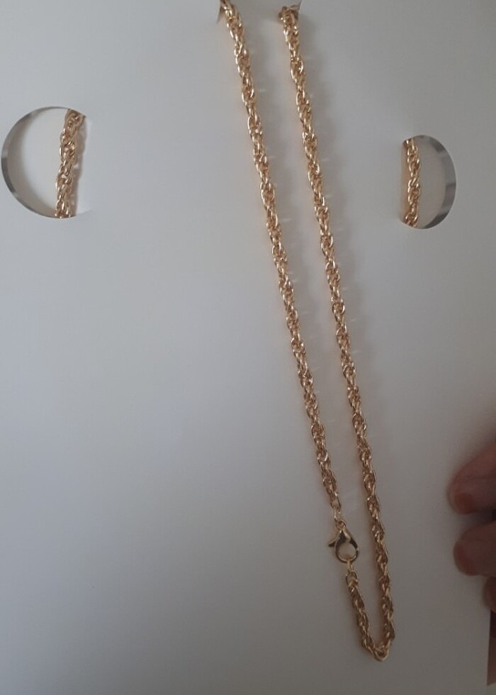 Uzun kolye 60 cm  - Görsel 3