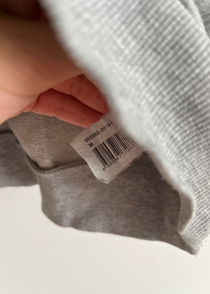 Erkek mavi sweat - Görsel 3