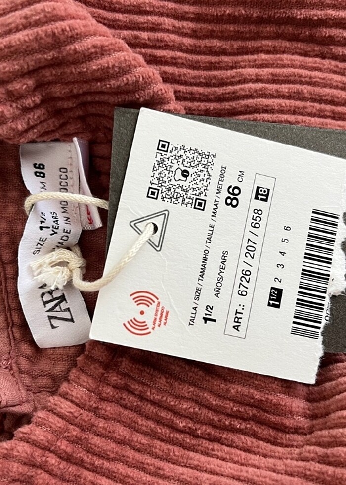 Zara kız bebek triko - Görsel 4