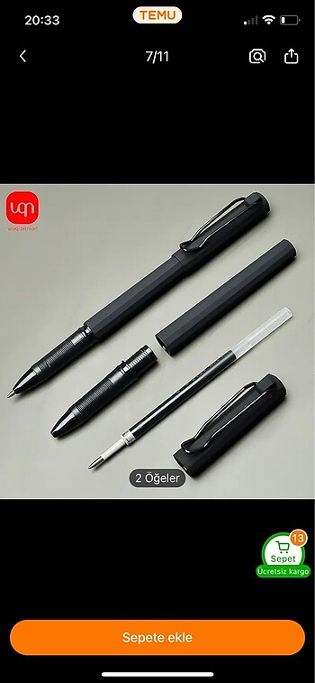 Beden Renk WQN 1 adet 0.7mm Siyah Elastik Klips