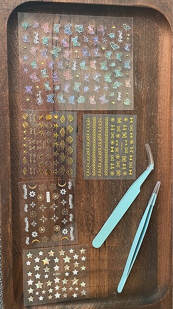 Diğer 1 Set 7 parçalı Tırnak Süsleme Seti