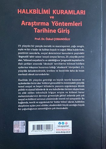 Beden Halkbilimi Kuramları ve Araştırma Yöntemleri Kitabı