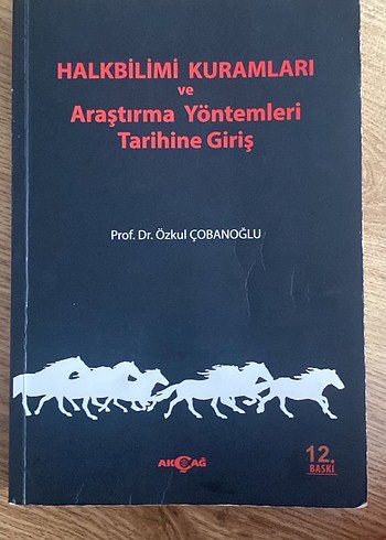 Halkbilimi Kuramları ve Araştırma Yöntemleri Kitabı