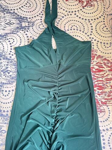 DRAPELİ ABİYE ELBİSE - Görsel 4