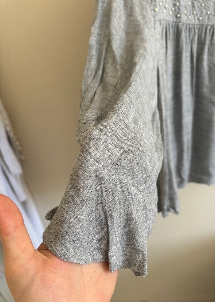 İNCİLİ BLUZ - Görsel 3