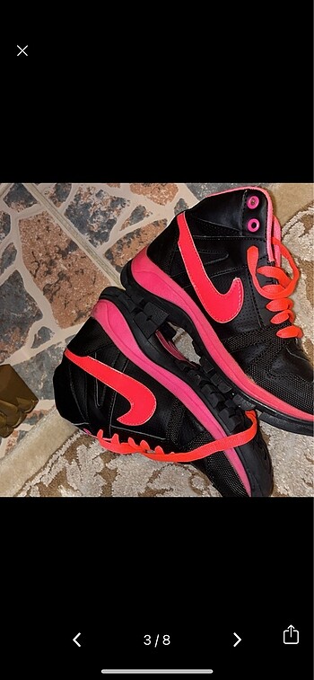 36 Beden pembe Renk Nike spor ayakkabı 36