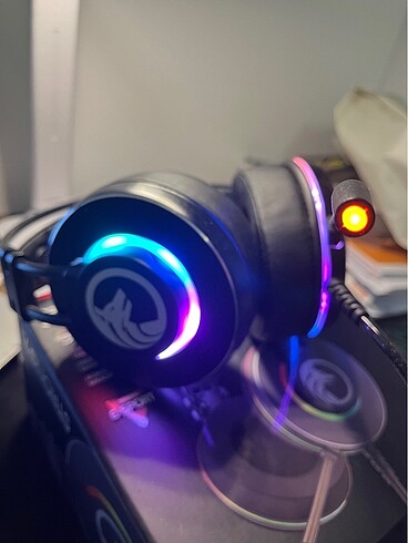Rampage Rgb mikrofonlu oyuncu kulaklığı