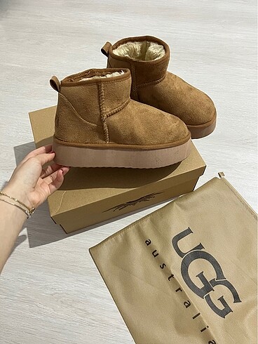 36 Beden kahverengi Renk Ugg bot