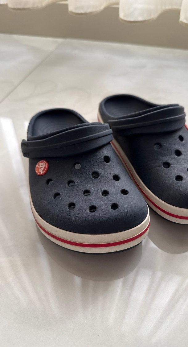 Erkek Çocuk Mavi Lastik Terlik - Görsel 2