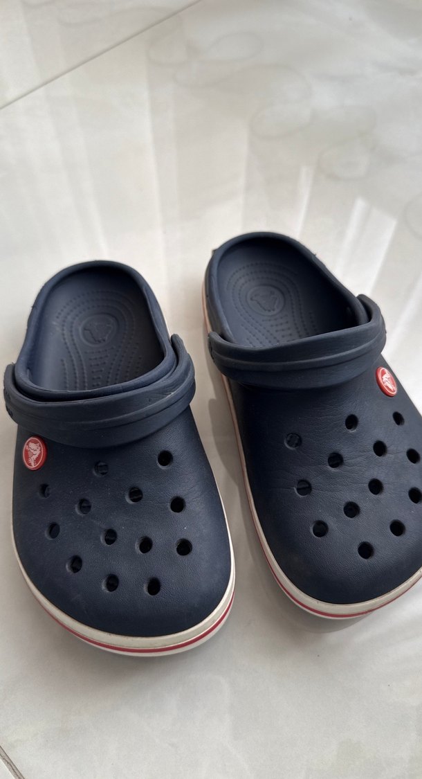 Erkek Çocuk Mavi Lastik Terlik - Görsel 5