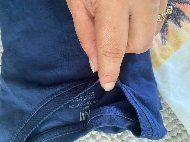 6 Yaş Beden mavi Renk Tshırt