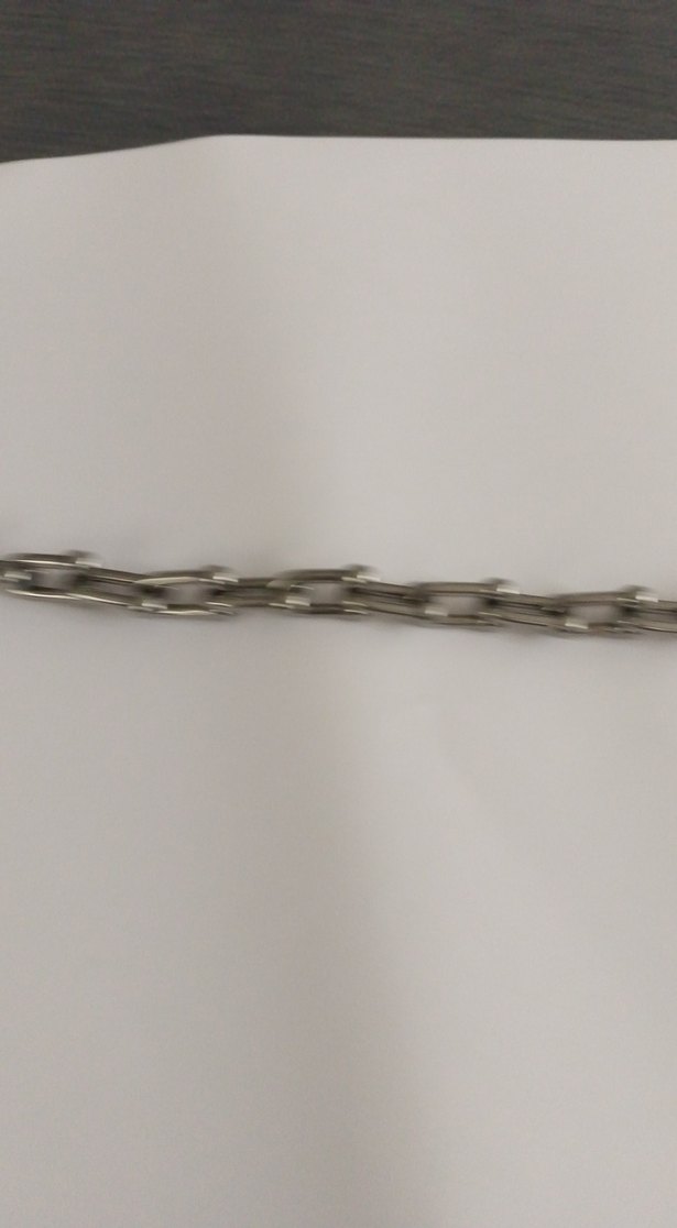 Gri Zincir Detaylı Minimalist Kadın Bileklik - Görsel 3