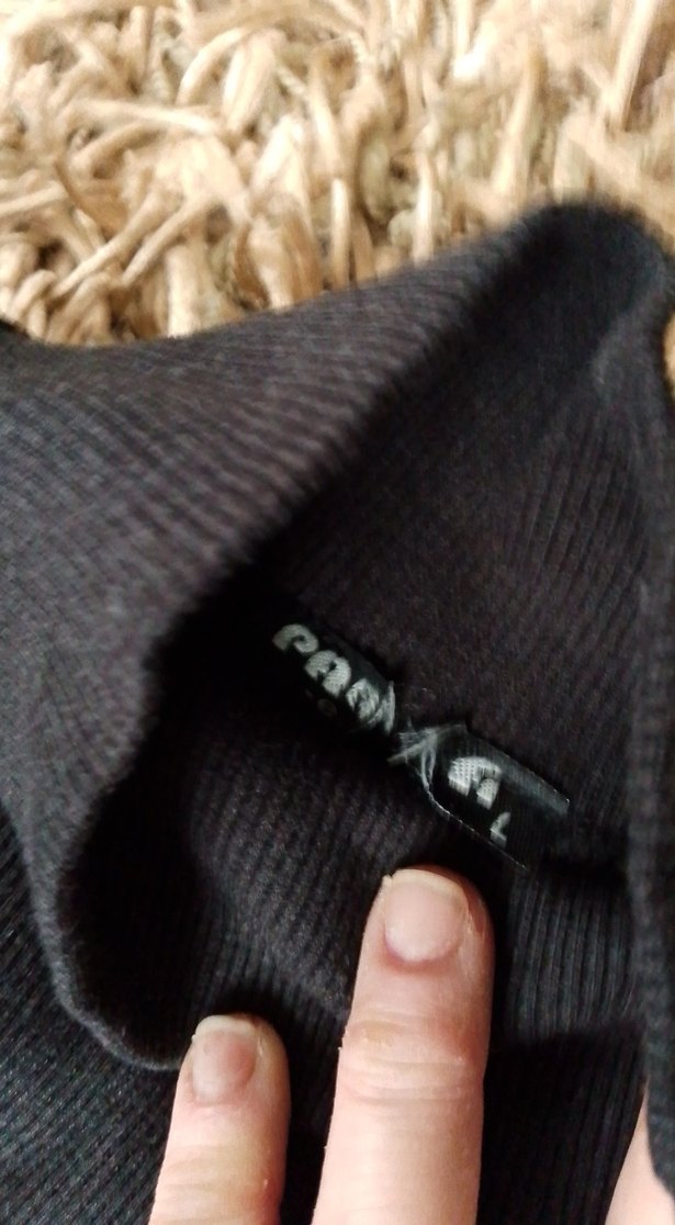 Siyah Uzun Kollu Uzun Elbise - Görsel 4