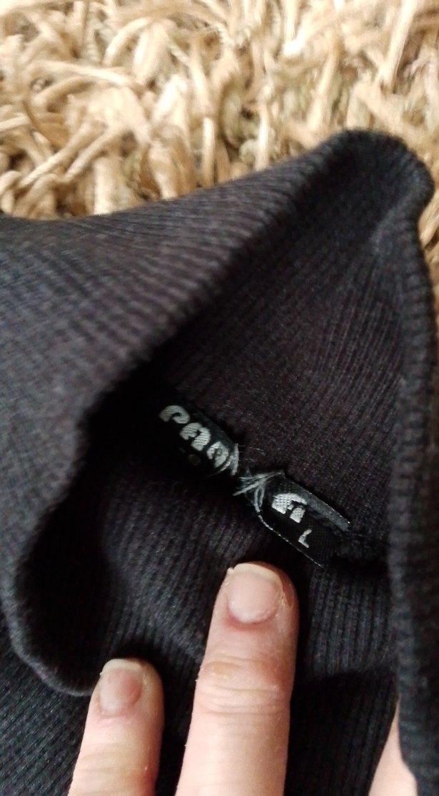 Siyah Uzun Kollu Uzun Elbise - Görsel 3