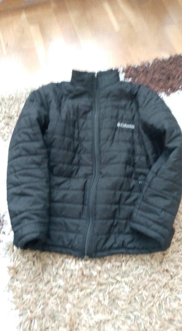 Columbia Siyah Fermuarlı Erkek Mont - Görsel 2