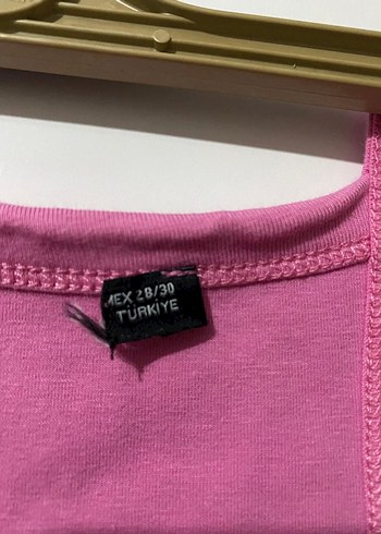 28 Beden Pembe Straplez Midi Kadın Atlet Elbise