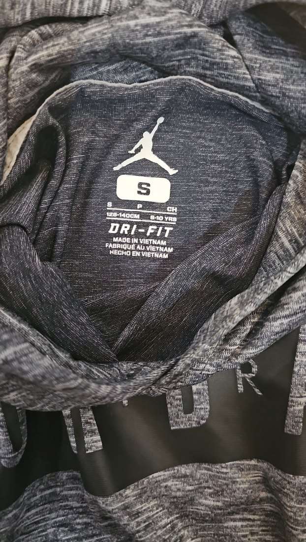 Jordan Baskılı Kapüşonlu Erkek Sweatshirt - Görsel 3