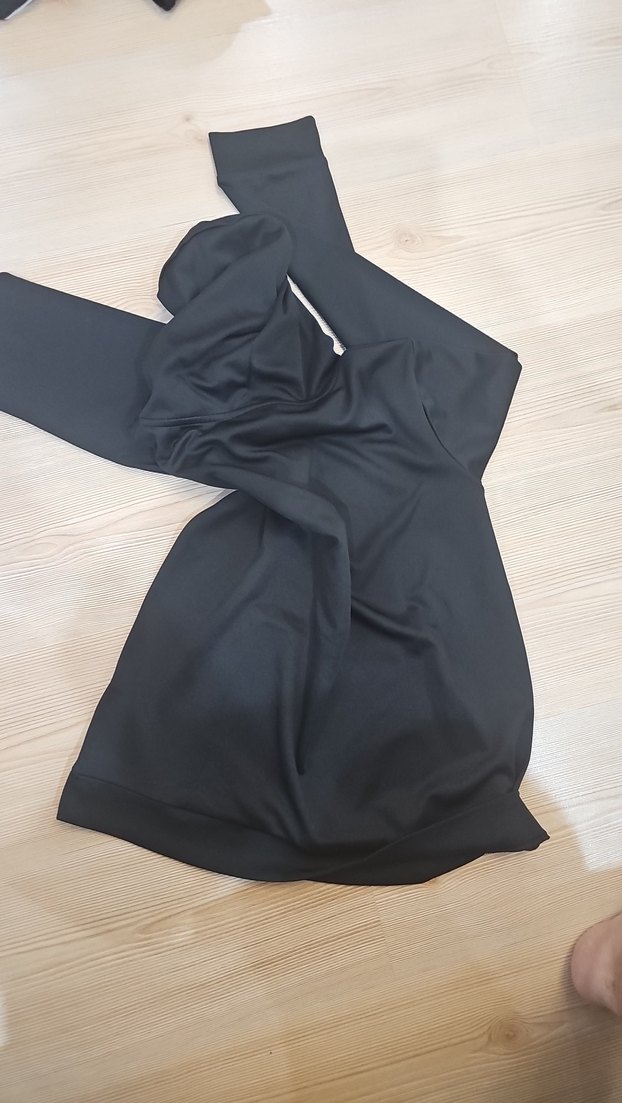 Siyah Kapüşonlu Erkek Sweatshirt - Görsel 3