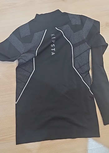 Kipsta Siyah Baskılı Çocuk Atlet - Görsel 2