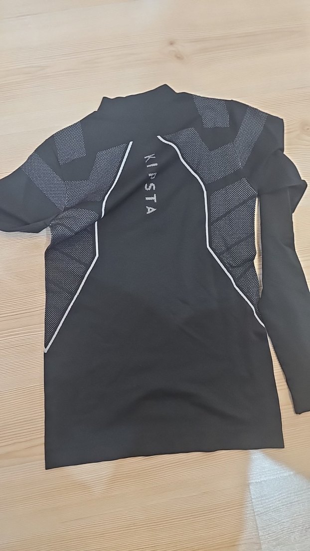 Kipsta Siyah Baskılı Çocuk Atlet - Görsel 2