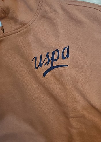 Kahverengi Kapüşonlu Erkek Sweatshirt - Görsel 5