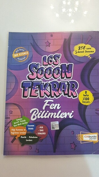 Lgs son tekrar fen bilimleri