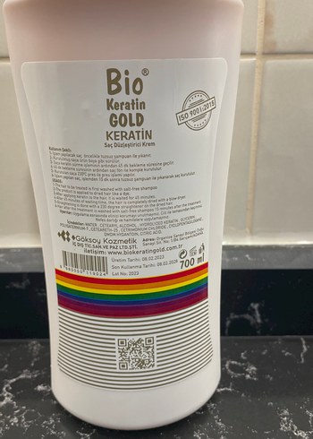 Diğer Bio Keratin Gold 700 ml