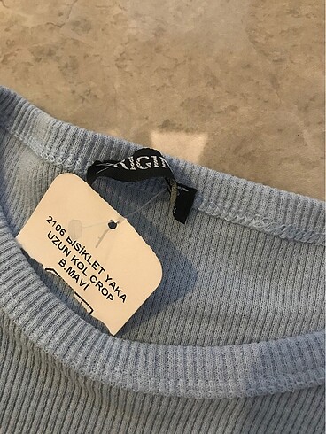 s Beden Bebe mavisi crop