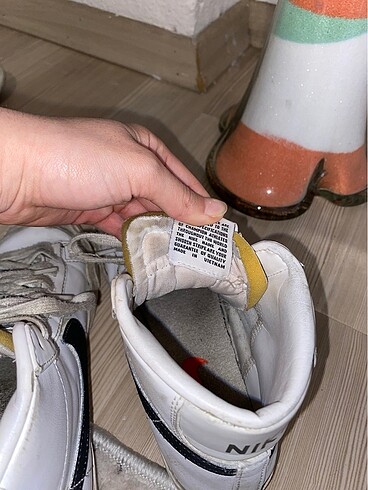 37,5 Beden beyaz Renk NIKE BLAZER AYAKKABI