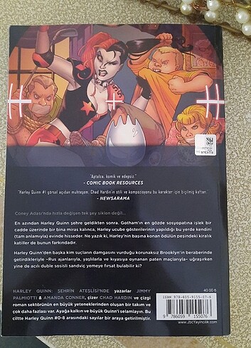  Harley Quinn şehrin ateşlisi çizgi roman Türkçe 
