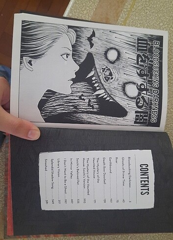 Junji Ito smashed ingilizce manga