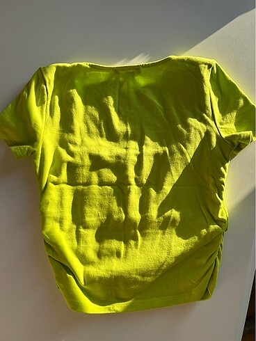 s Beden yeşil Renk Zara crop top