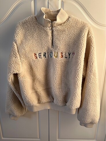 Bershka Bershka kürklü sweatshirt