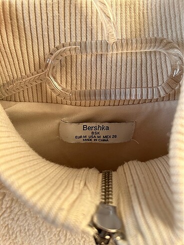 m Beden Bershka kürklü sweatshirt